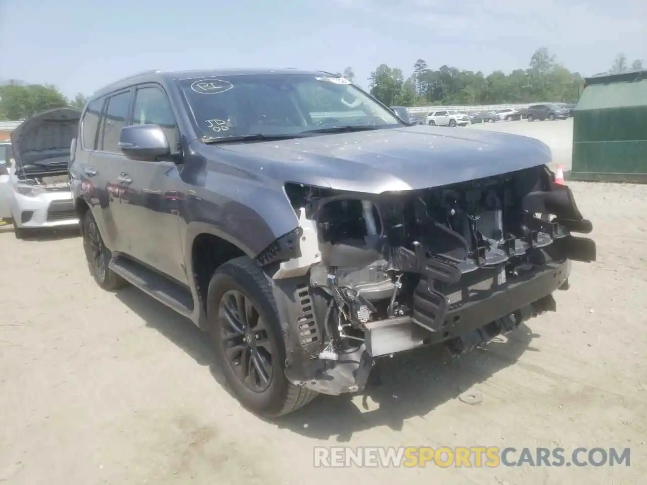 1 Photograph of a damaged car JTJAM7BX6L5266557 LEXUS GX 2020