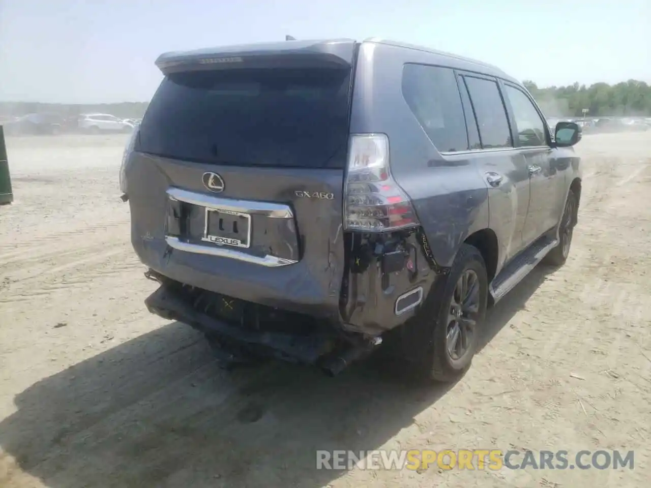 4 Photograph of a damaged car JTJAM7BX6L5266557 LEXUS GX 2020