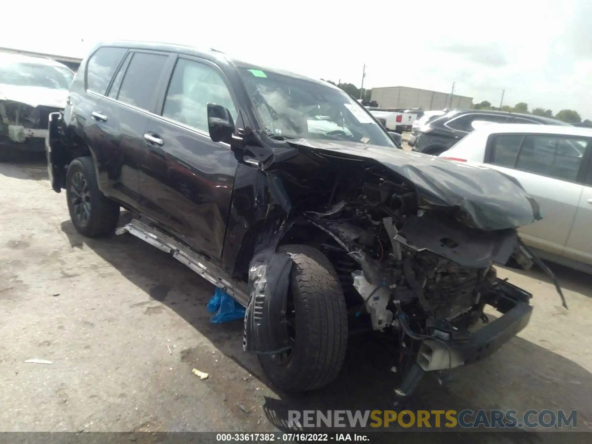 1 Photograph of a damaged car JTJAM7BX6L5267112 LEXUS GX 2020