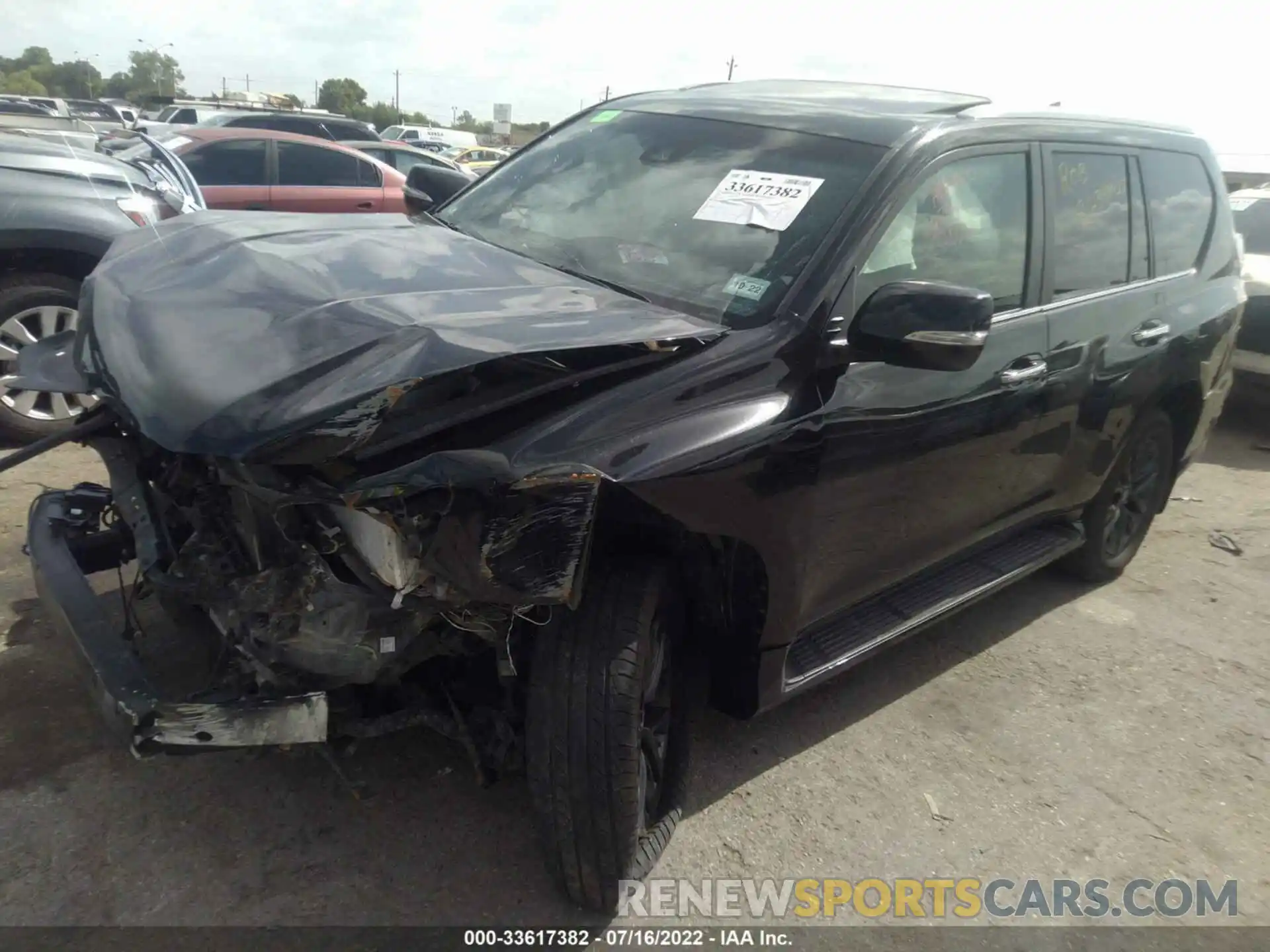 2 Photograph of a damaged car JTJAM7BX6L5267112 LEXUS GX 2020