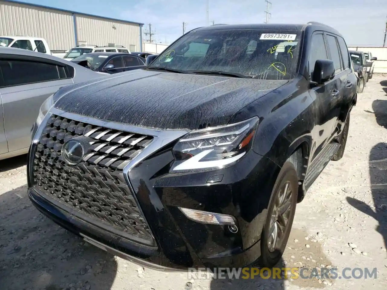 2 Photograph of a damaged car JTJAM7BX7L5247838 LEXUS GX 2020