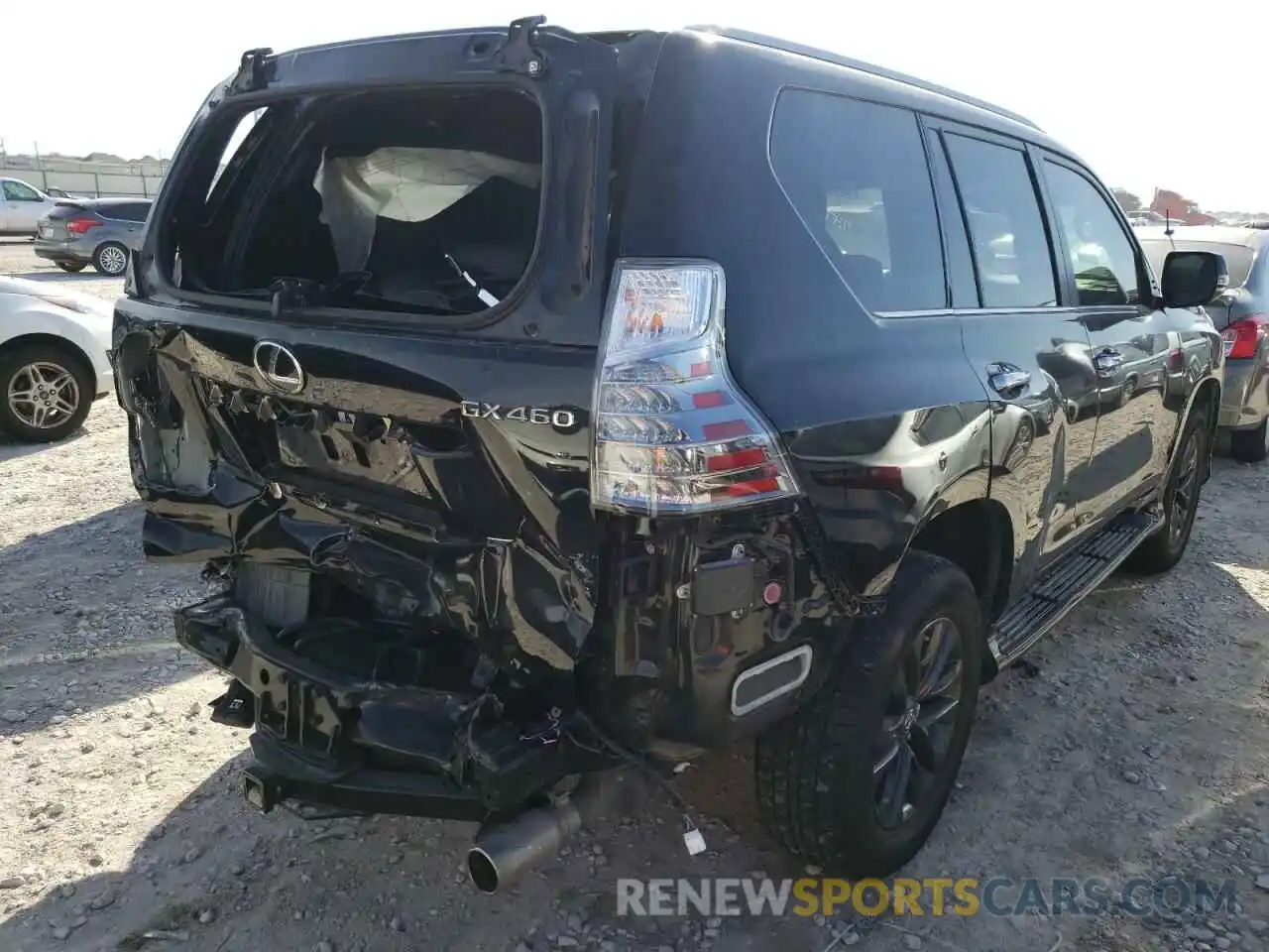 4 Photograph of a damaged car JTJAM7BX7L5247838 LEXUS GX 2020