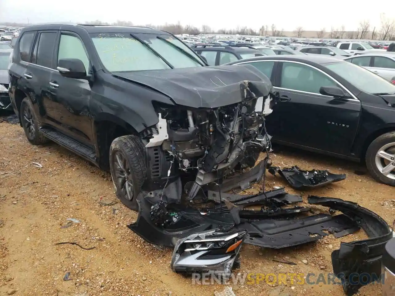 1 Photograph of a damaged car JTJAM7BX7L5249914 LEXUS GX 2020