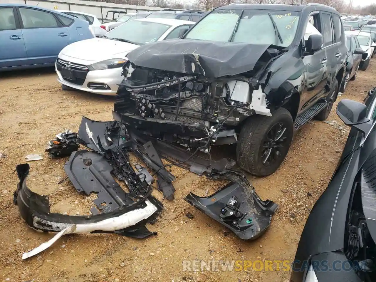 2 Photograph of a damaged car JTJAM7BX7L5249914 LEXUS GX 2020