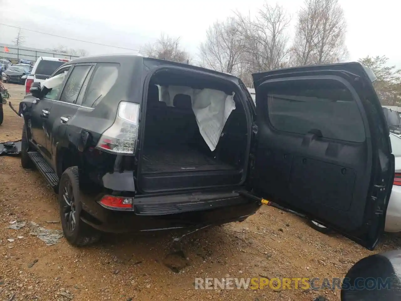 3 Photograph of a damaged car JTJAM7BX7L5249914 LEXUS GX 2020