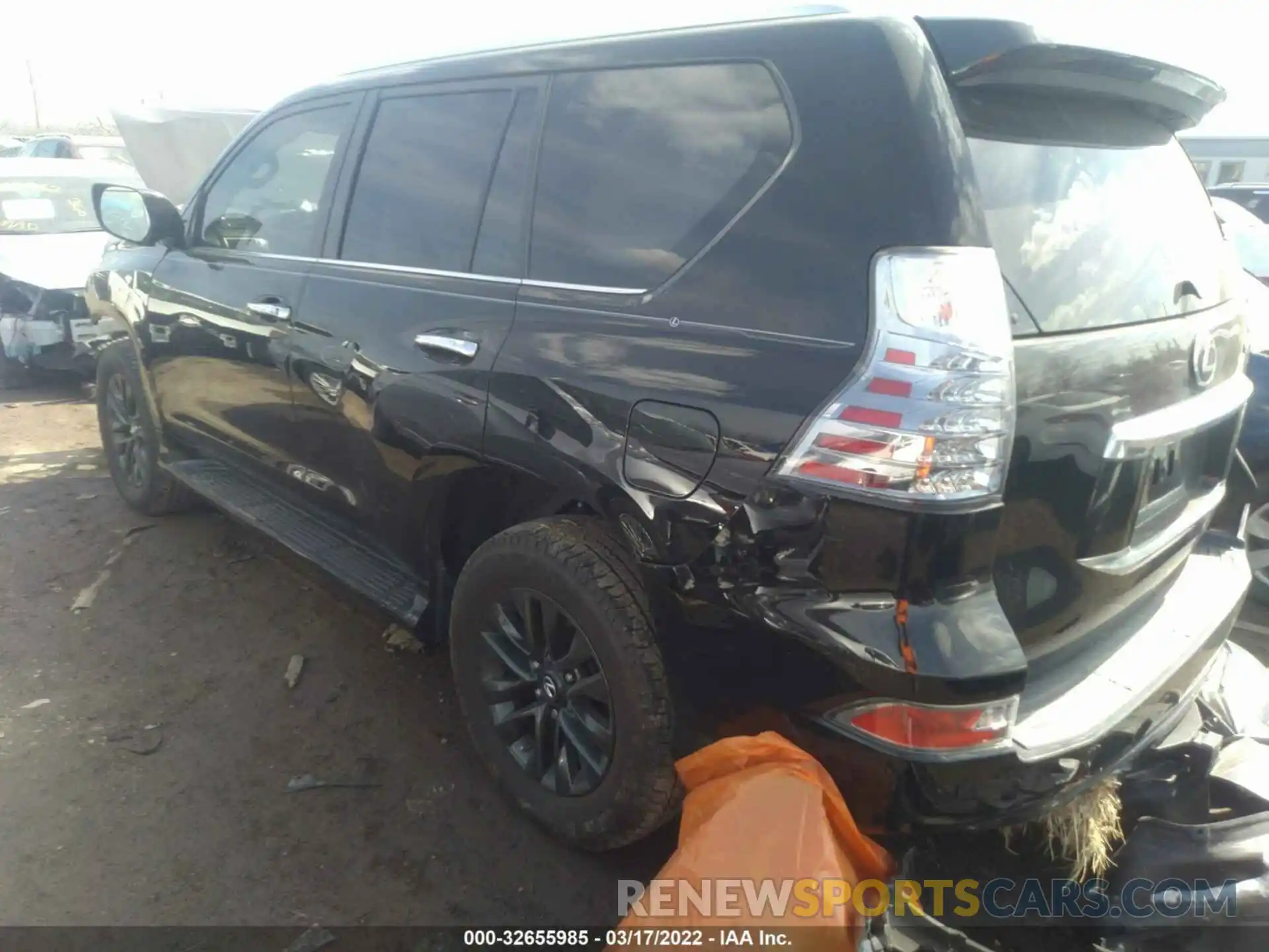 3 Photograph of a damaged car JTJAM7BX7L5250674 LEXUS GX 2020