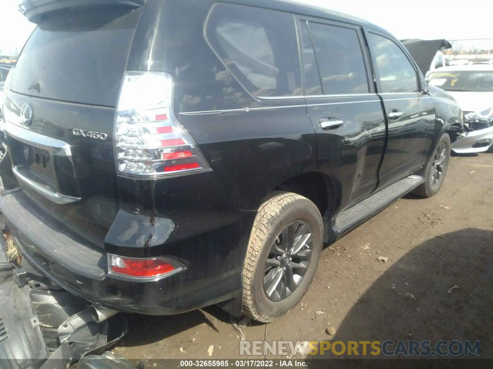 4 Фотография поврежденного автомобиля JTJAM7BX7L5250674 LEXUS GX 2020