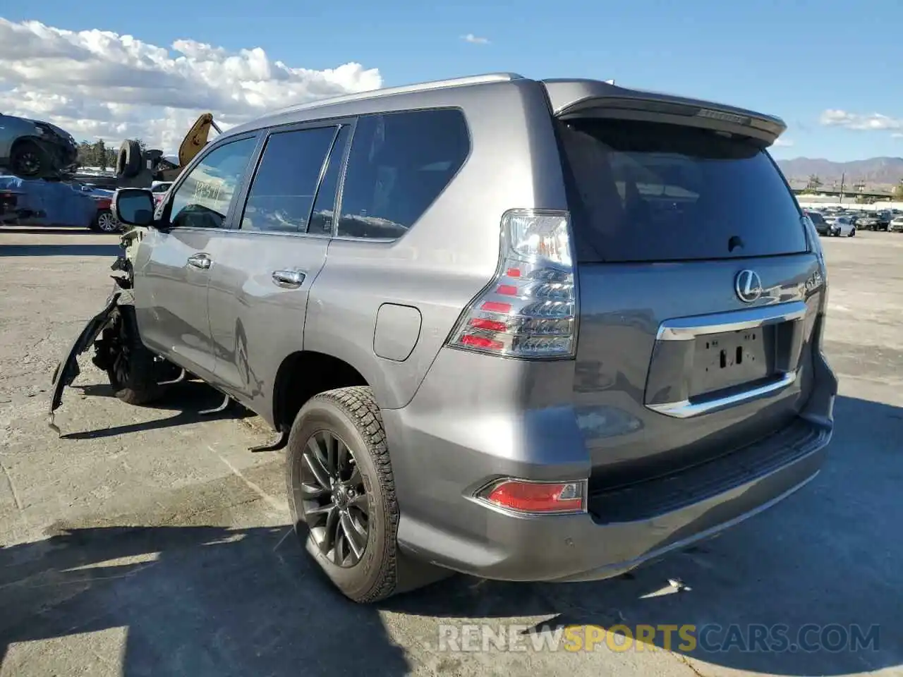 3 Photograph of a damaged car JTJAM7BX7L5253039 LEXUS GX 2020