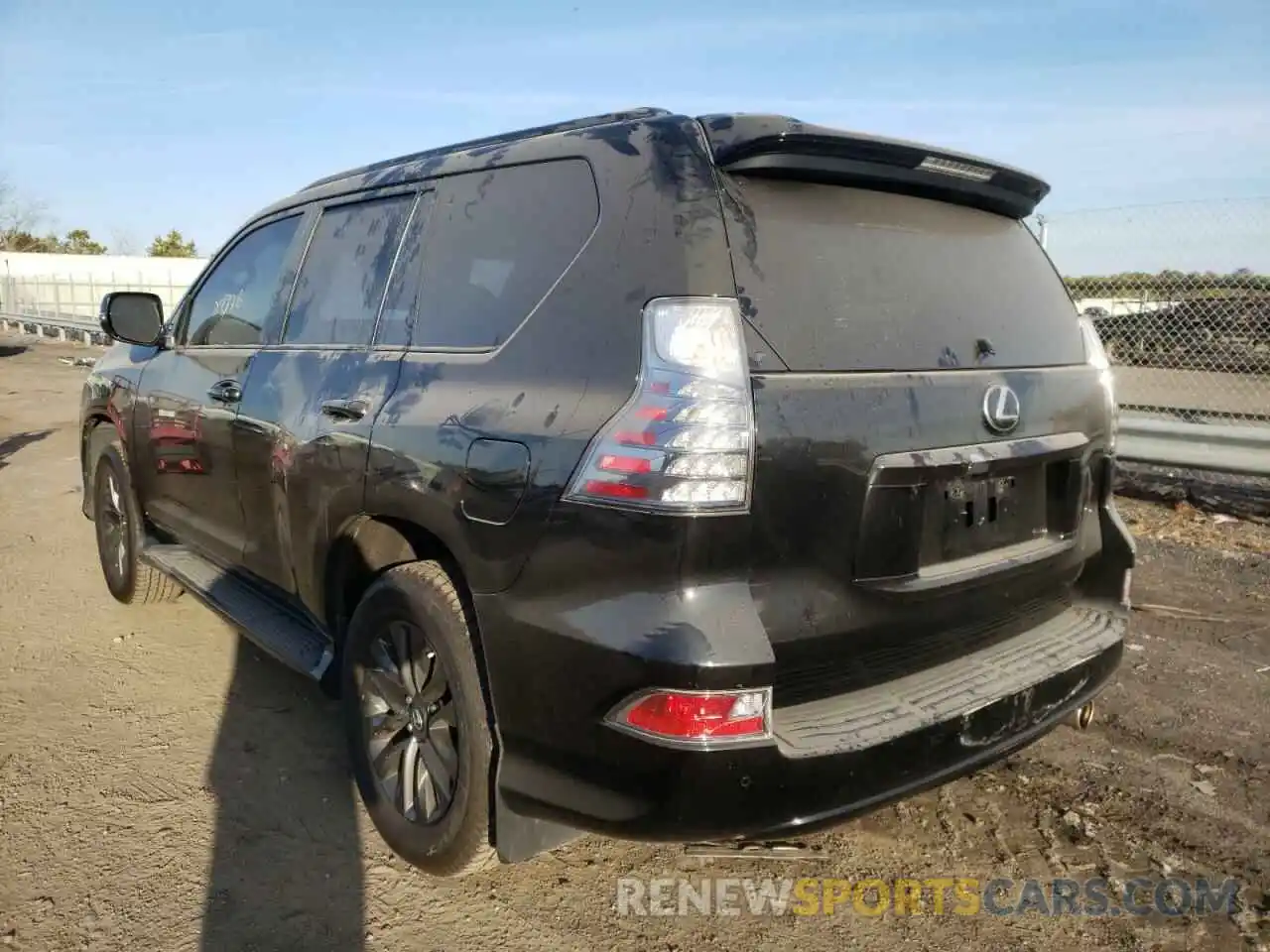 3 Photograph of a damaged car JTJAM7BX7L5253297 LEXUS GX 2020