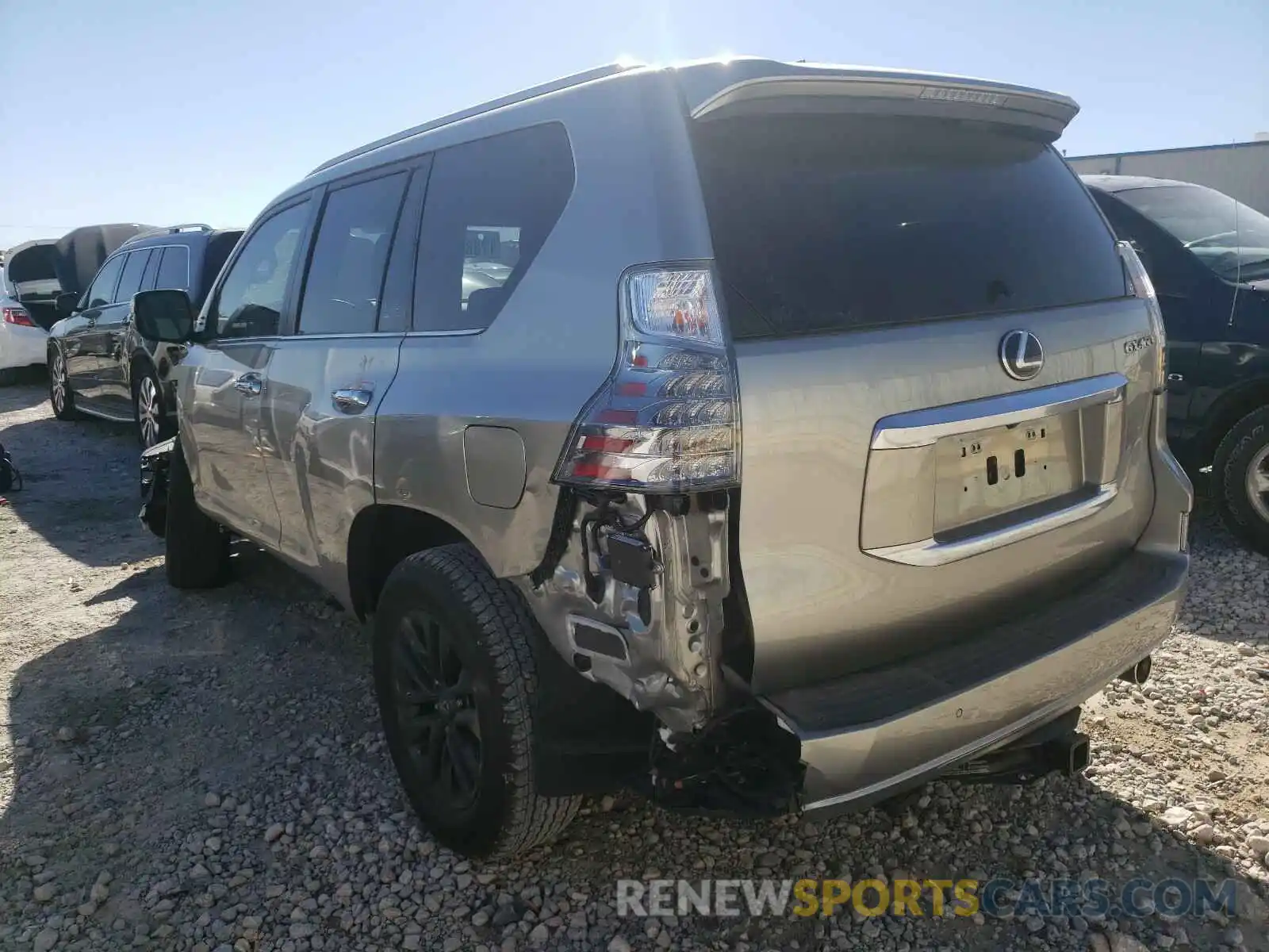 3 Photograph of a damaged car JTJAM7BX7L5255728 LEXUS GX 2020