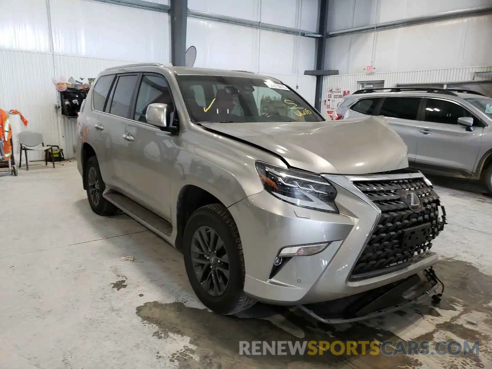 1 Photograph of a damaged car JTJAM7BX7L5256605 LEXUS GX 2020