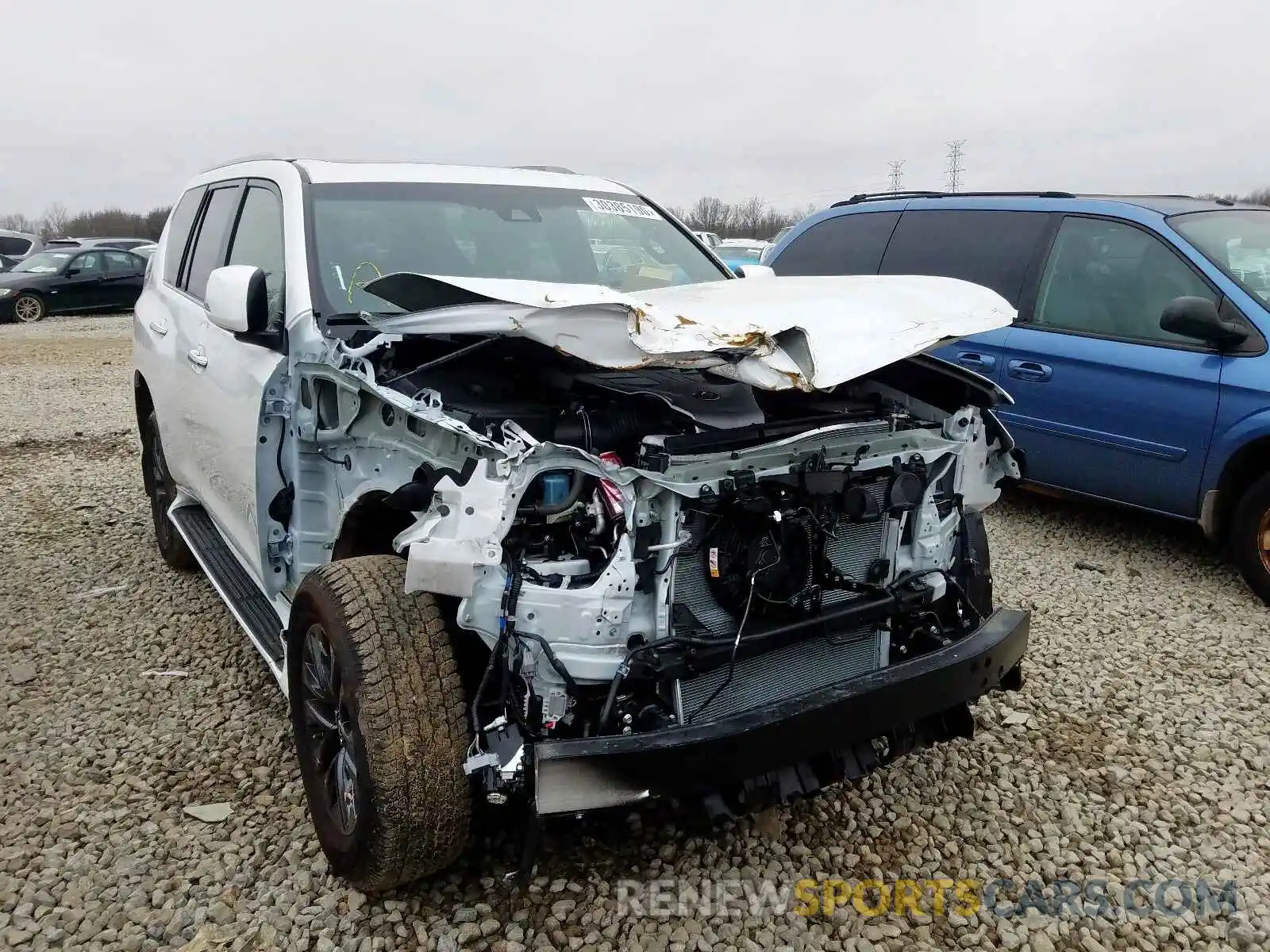 1 Photograph of a damaged car JTJAM7BX8L5241501 LEXUS GX 2020