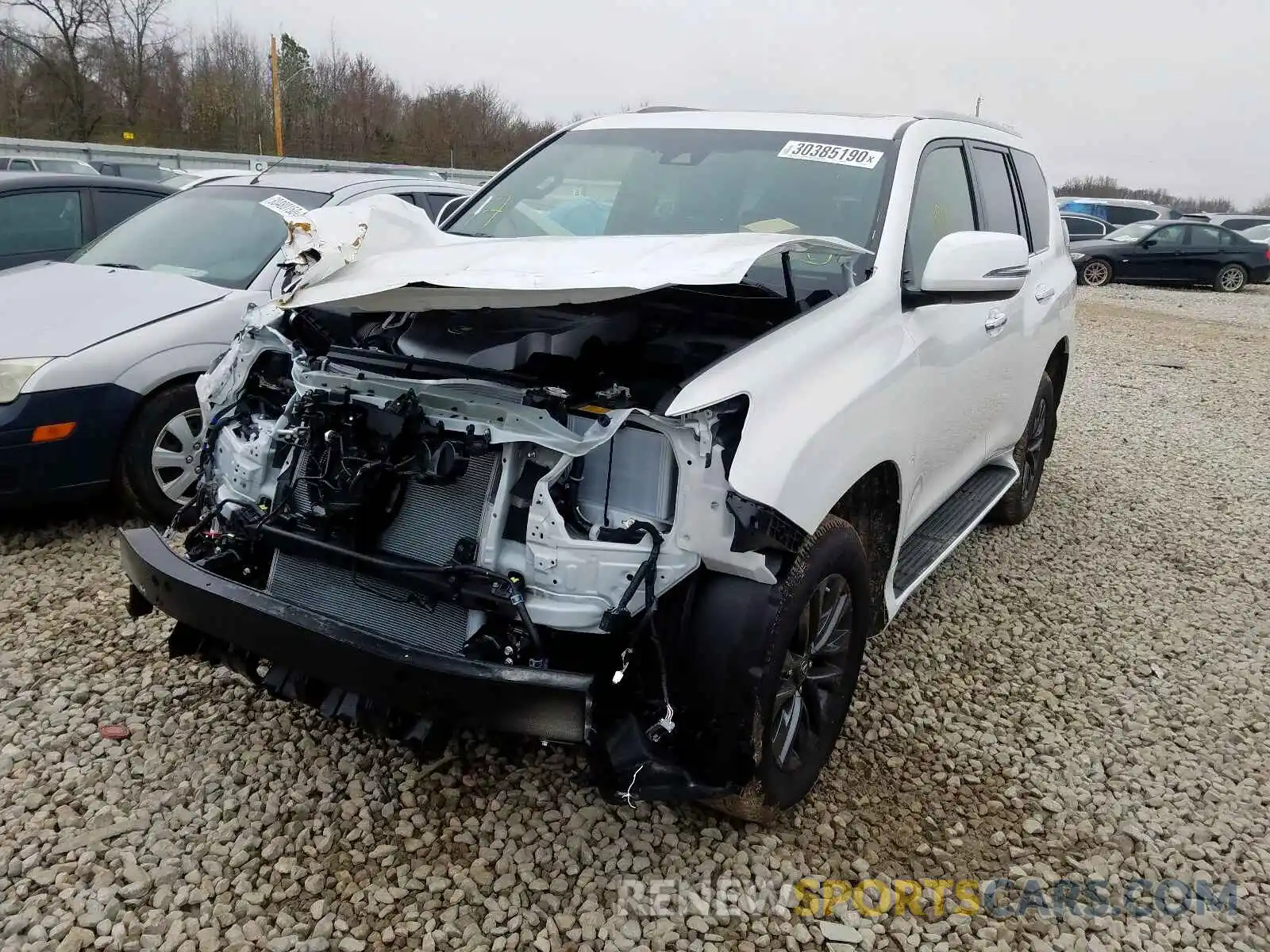 2 Photograph of a damaged car JTJAM7BX8L5241501 LEXUS GX 2020