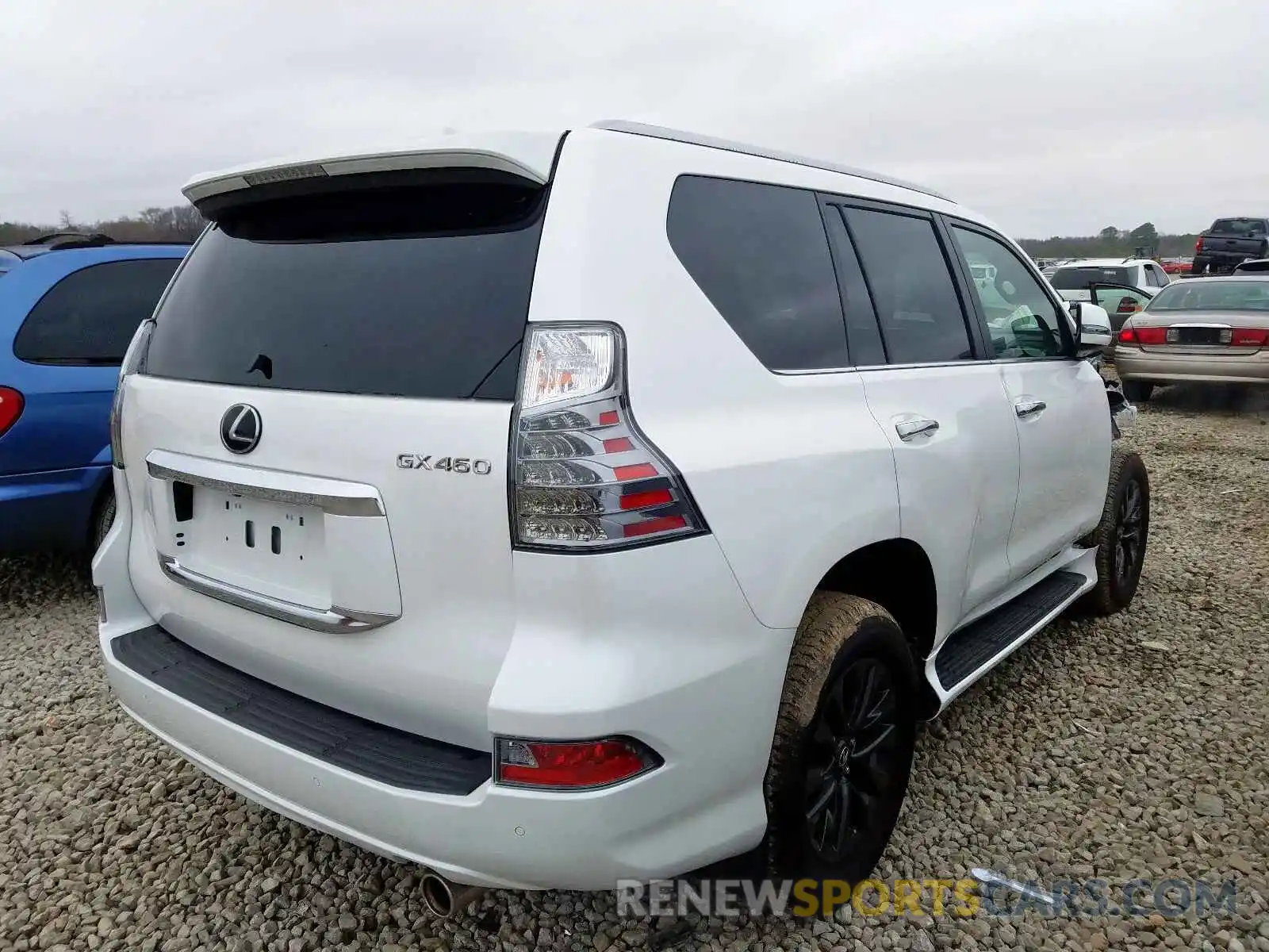 4 Photograph of a damaged car JTJAM7BX8L5241501 LEXUS GX 2020