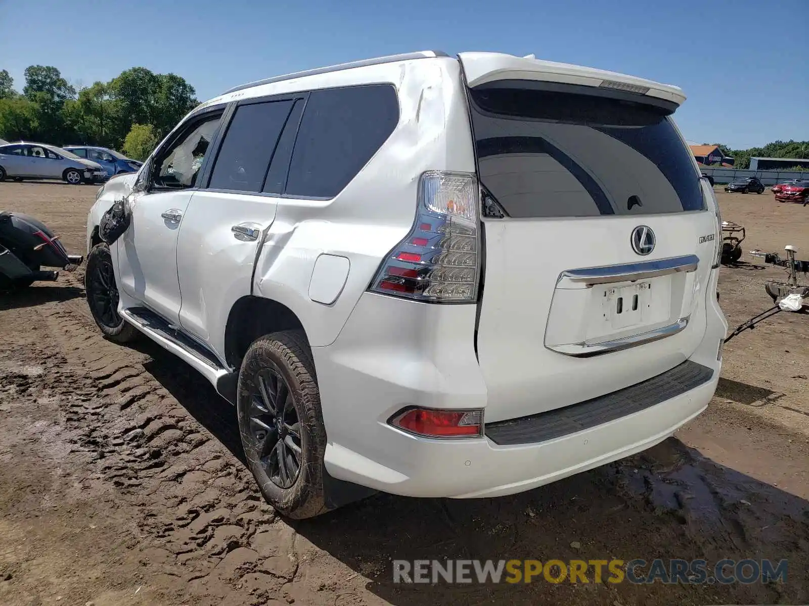 3 Photograph of a damaged car JTJAM7BX8L5242230 LEXUS GX 2020