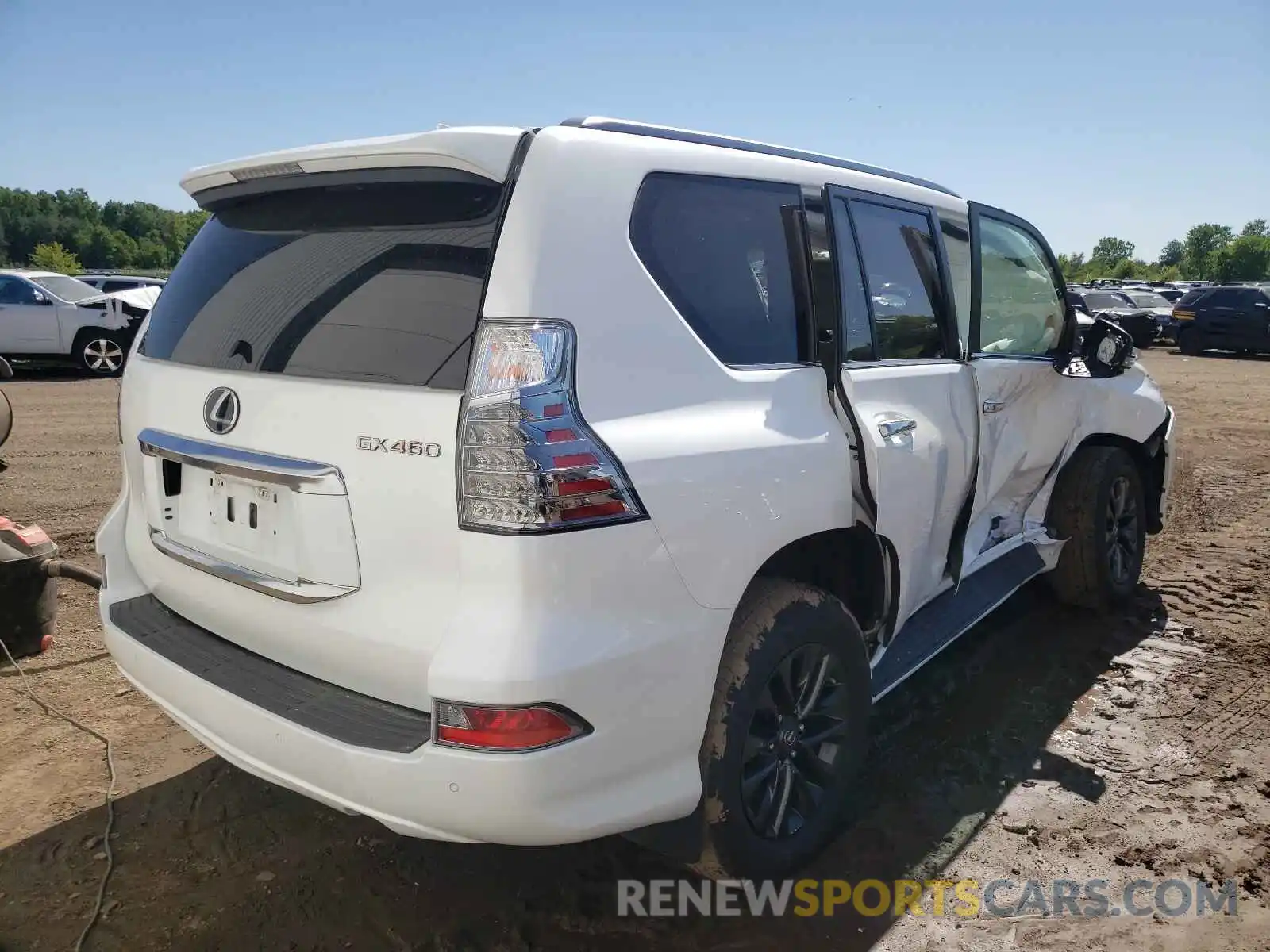 4 Photograph of a damaged car JTJAM7BX8L5242230 LEXUS GX 2020