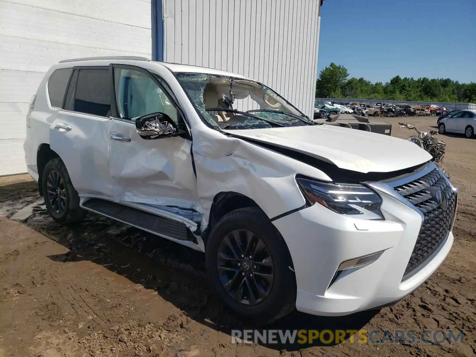 9 Photograph of a damaged car JTJAM7BX8L5242230 LEXUS GX 2020