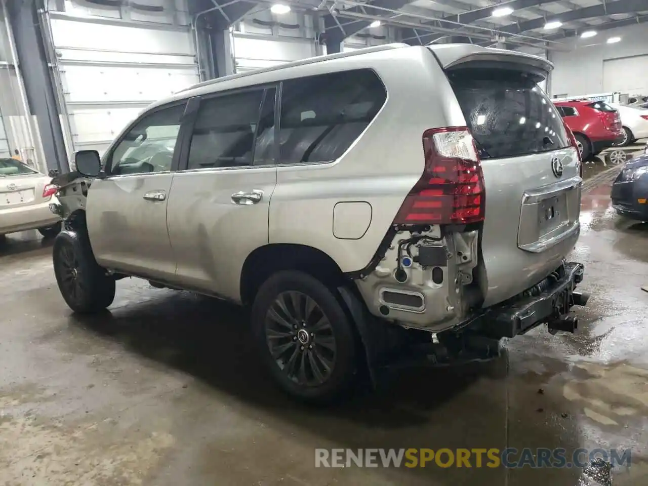 2 Photograph of a damaged car JTJAM7BX8L5242261 LEXUS GX 2020