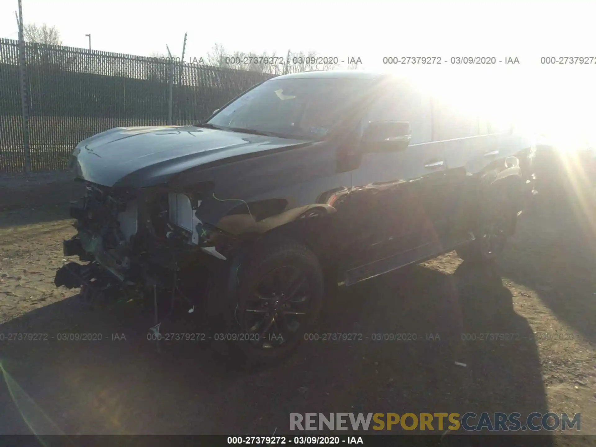 2 Photograph of a damaged car JTJAM7BX8L5249176 LEXUS GX 2020