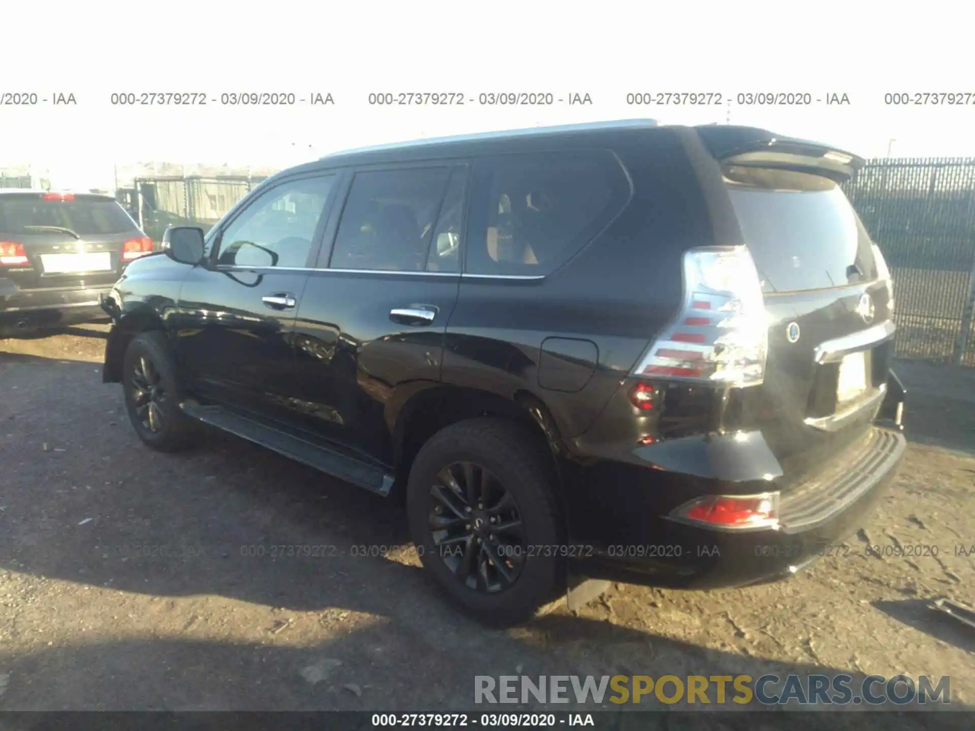 3 Фотография поврежденного автомобиля JTJAM7BX8L5249176 LEXUS GX 2020