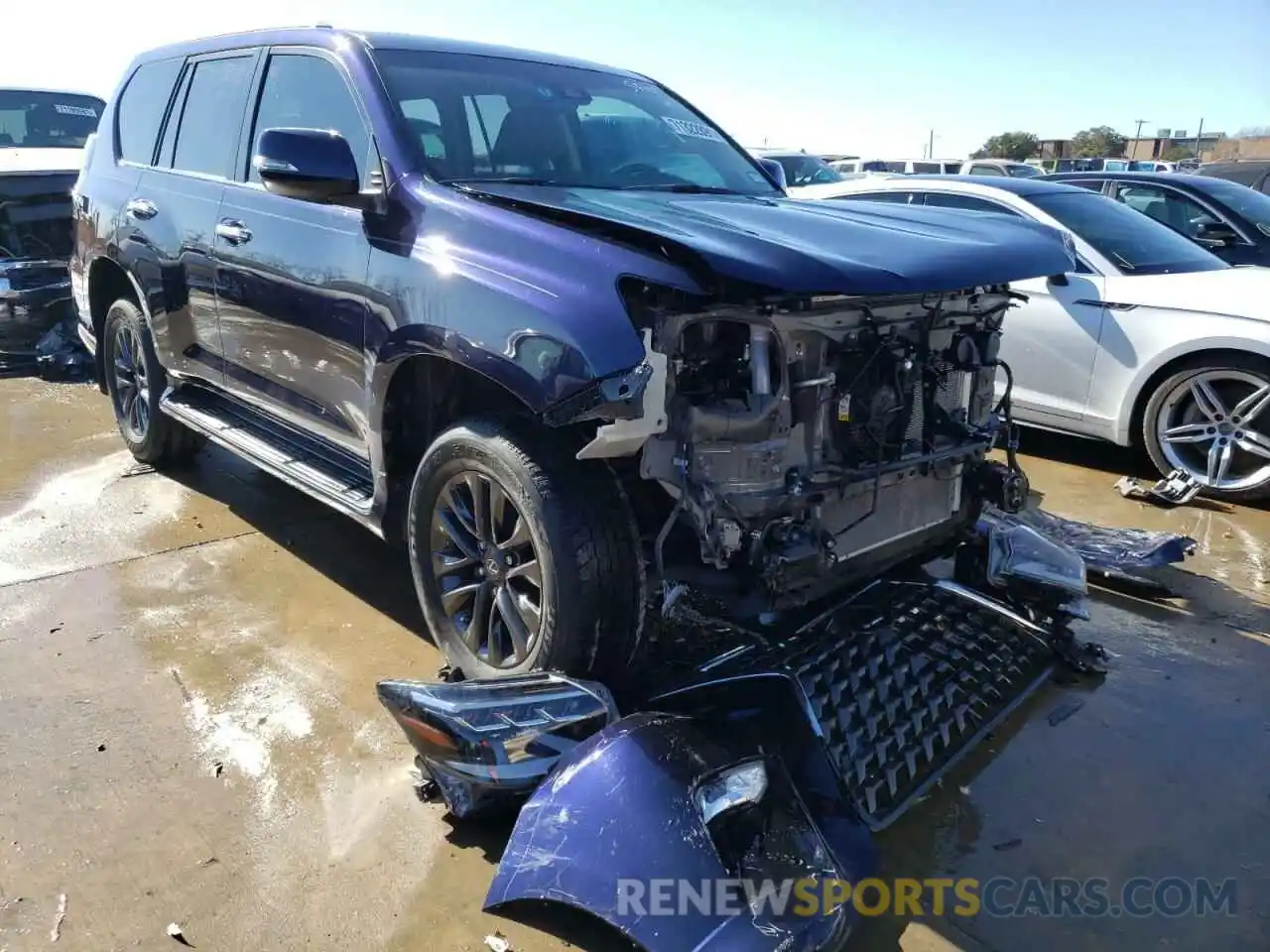 1 Photograph of a damaged car JTJAM7BX8L5250196 LEXUS GX 2020