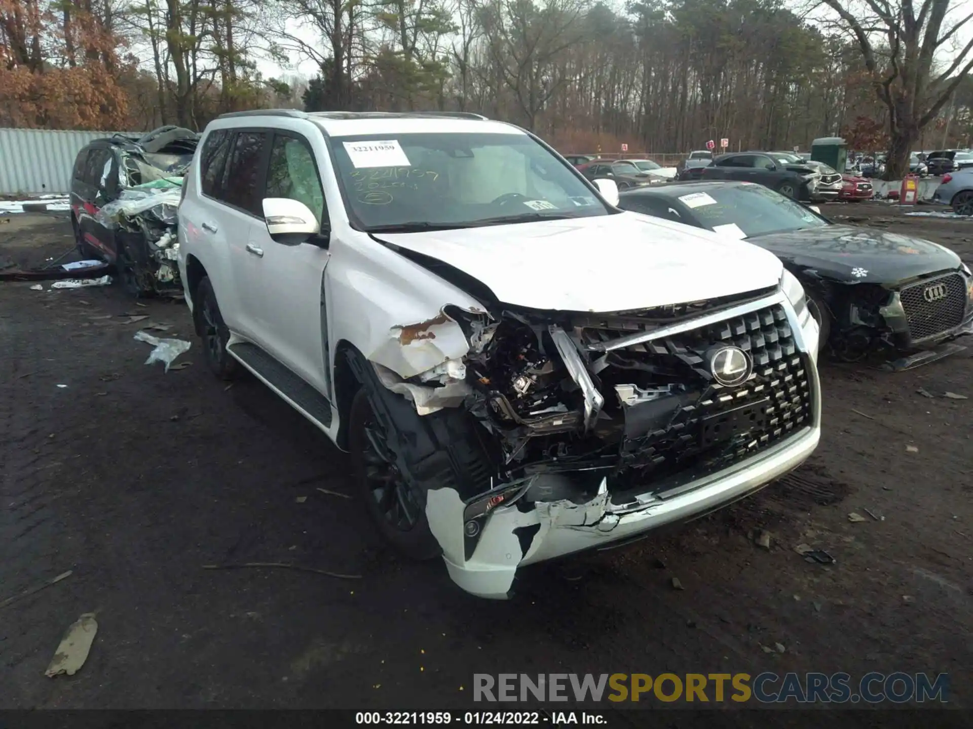 6 Photograph of a damaged car JTJAM7BX8L5251428 LEXUS GX 2020