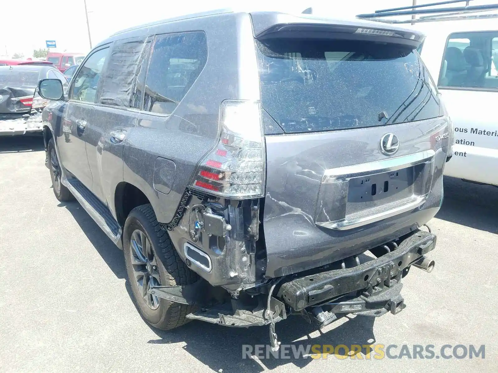 3 Photograph of a damaged car JTJAM7BX8L5258959 LEXUS GX 2020