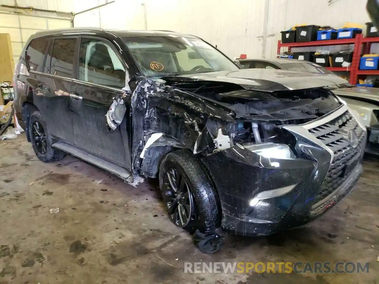 1 Photograph of a damaged car JTJAM7BX8L5260985 LEXUS GX 2020