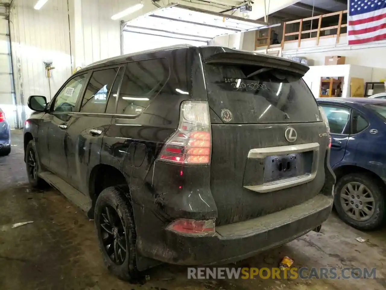 3 Photograph of a damaged car JTJAM7BX8L5260985 LEXUS GX 2020