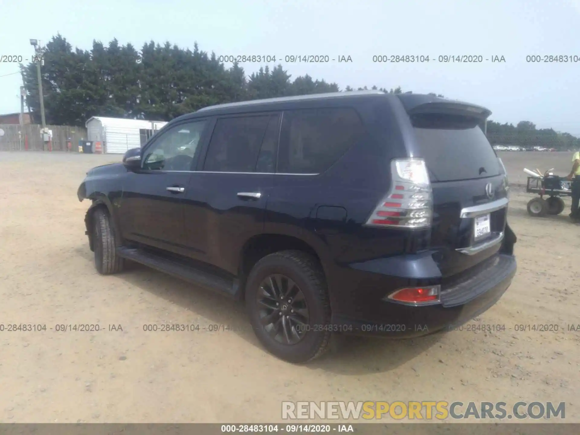 3 Фотография поврежденного автомобиля JTJAM7BX8L5262221 LEXUS GX 2020