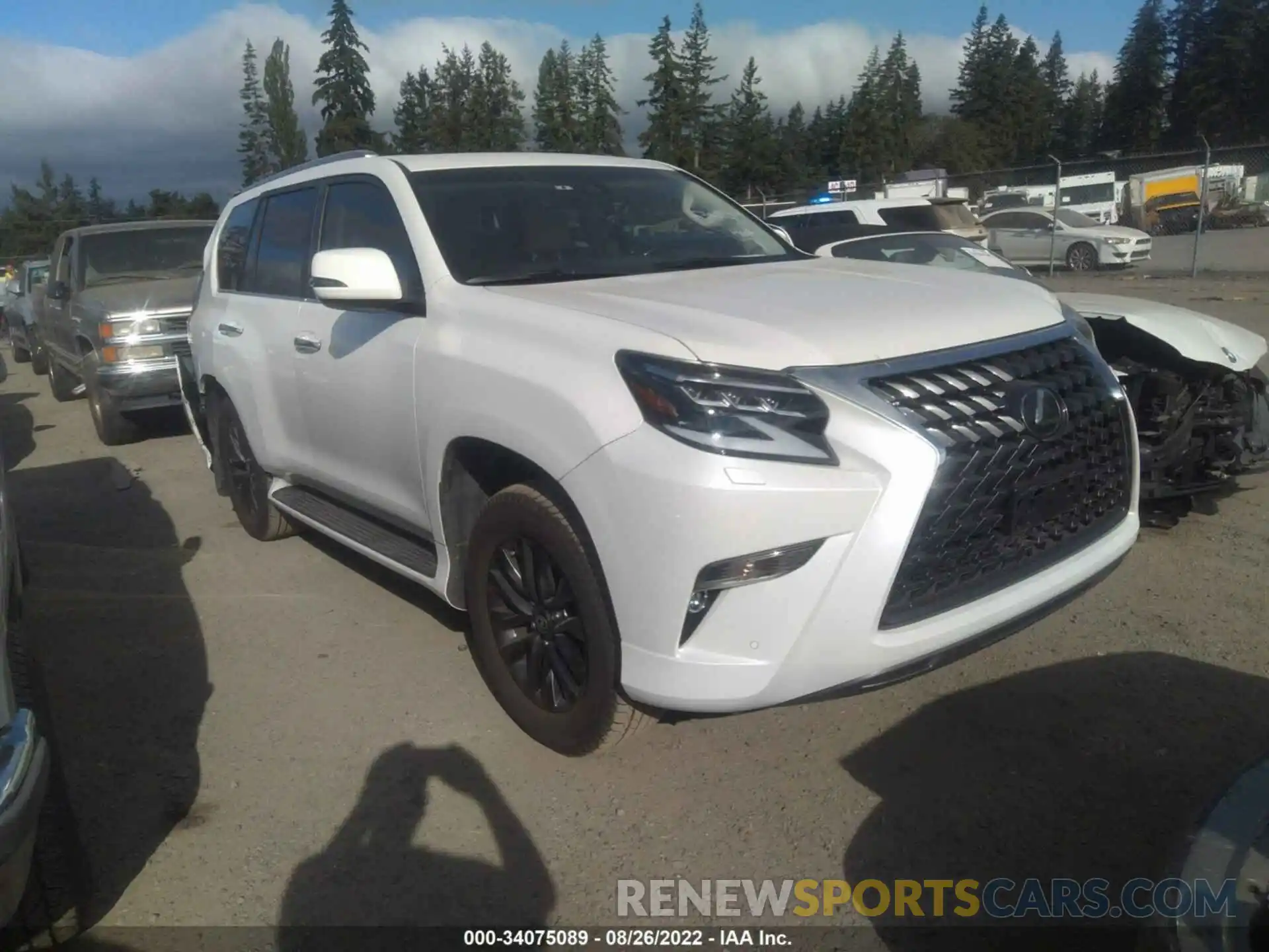 1 Фотография поврежденного автомобиля JTJAM7BX8L5263157 LEXUS GX 2020