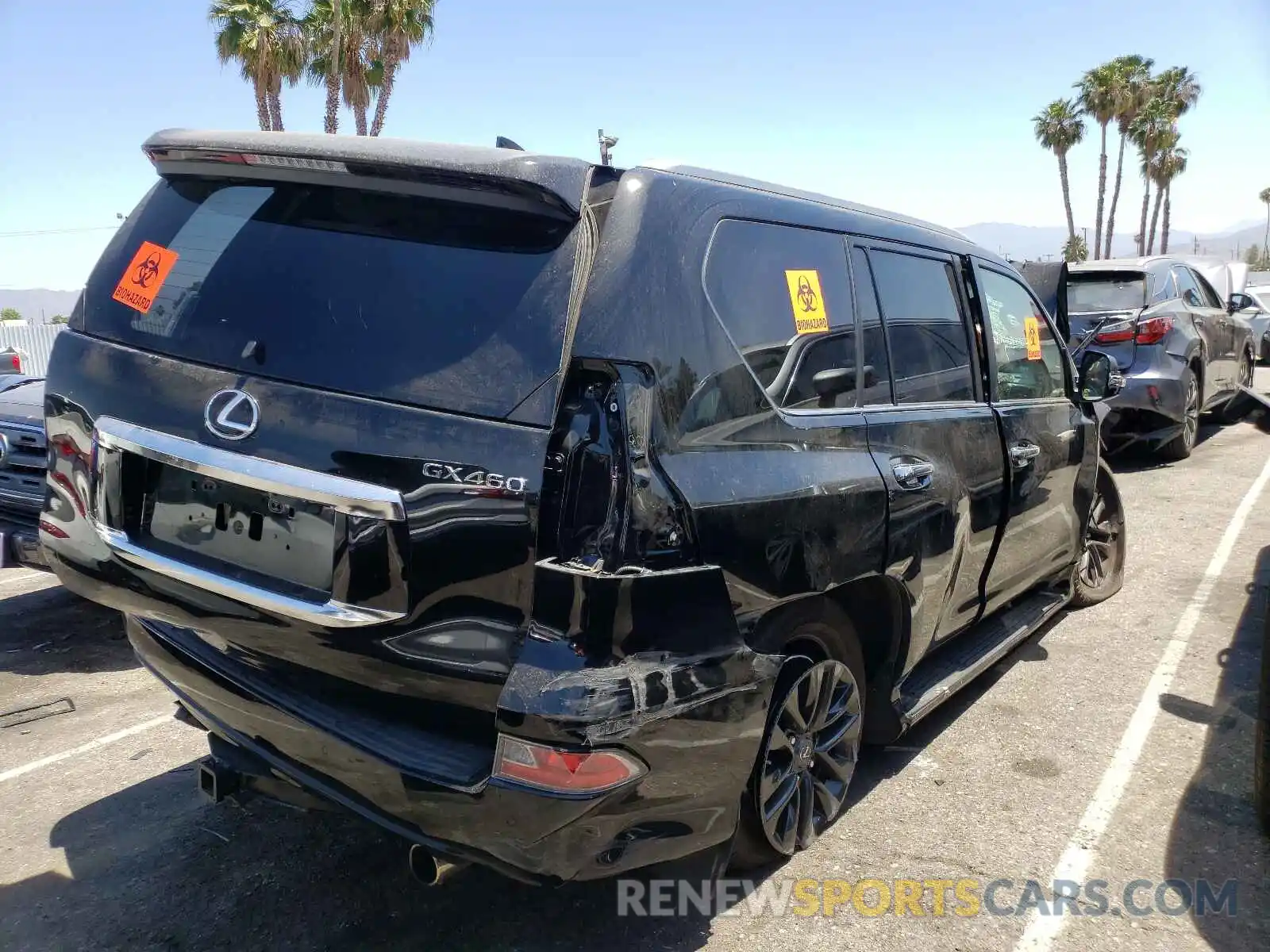 4 Photograph of a damaged car JTJAM7BX8L5263465 LEXUS GX 2020