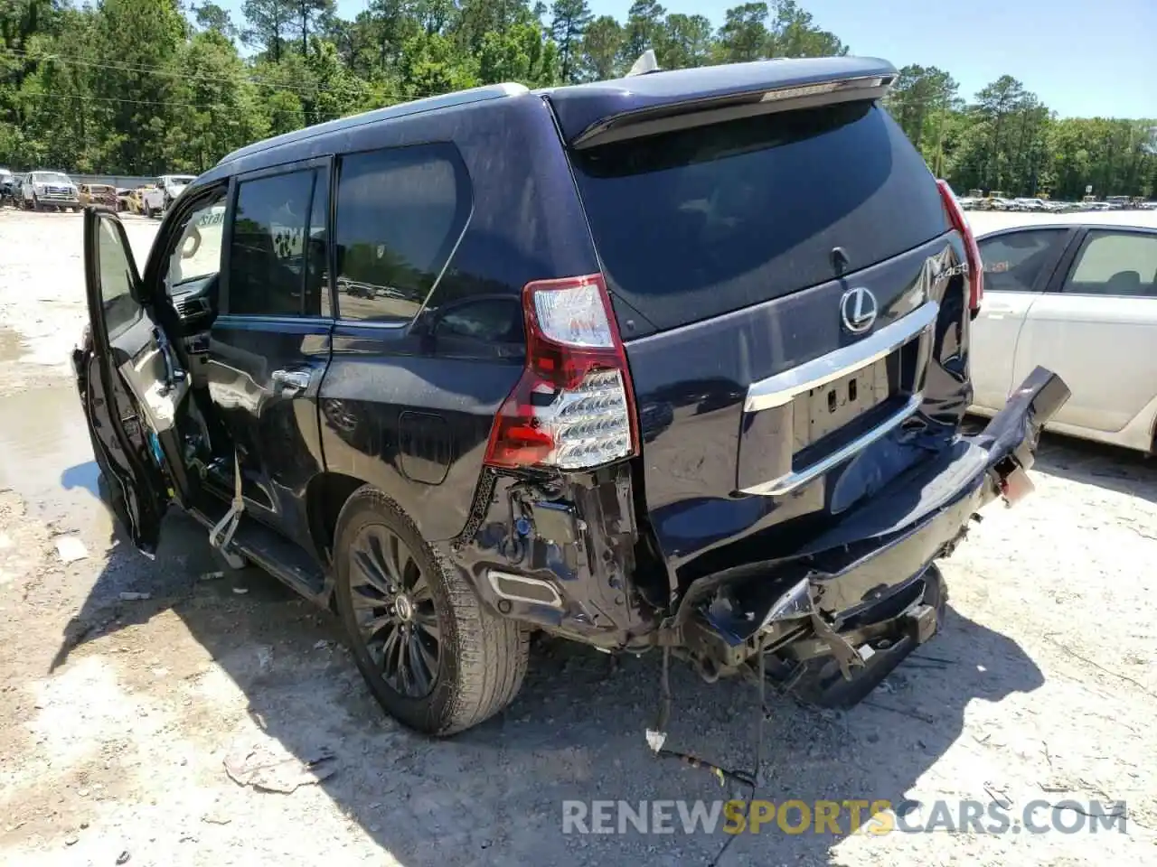 3 Photograph of a damaged car JTJAM7BX8L5265247 LEXUS GX 2020