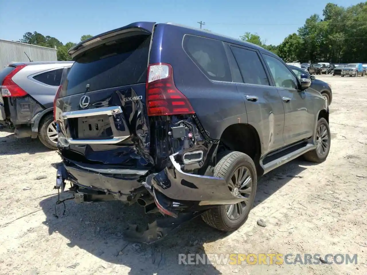 4 Photograph of a damaged car JTJAM7BX8L5265247 LEXUS GX 2020