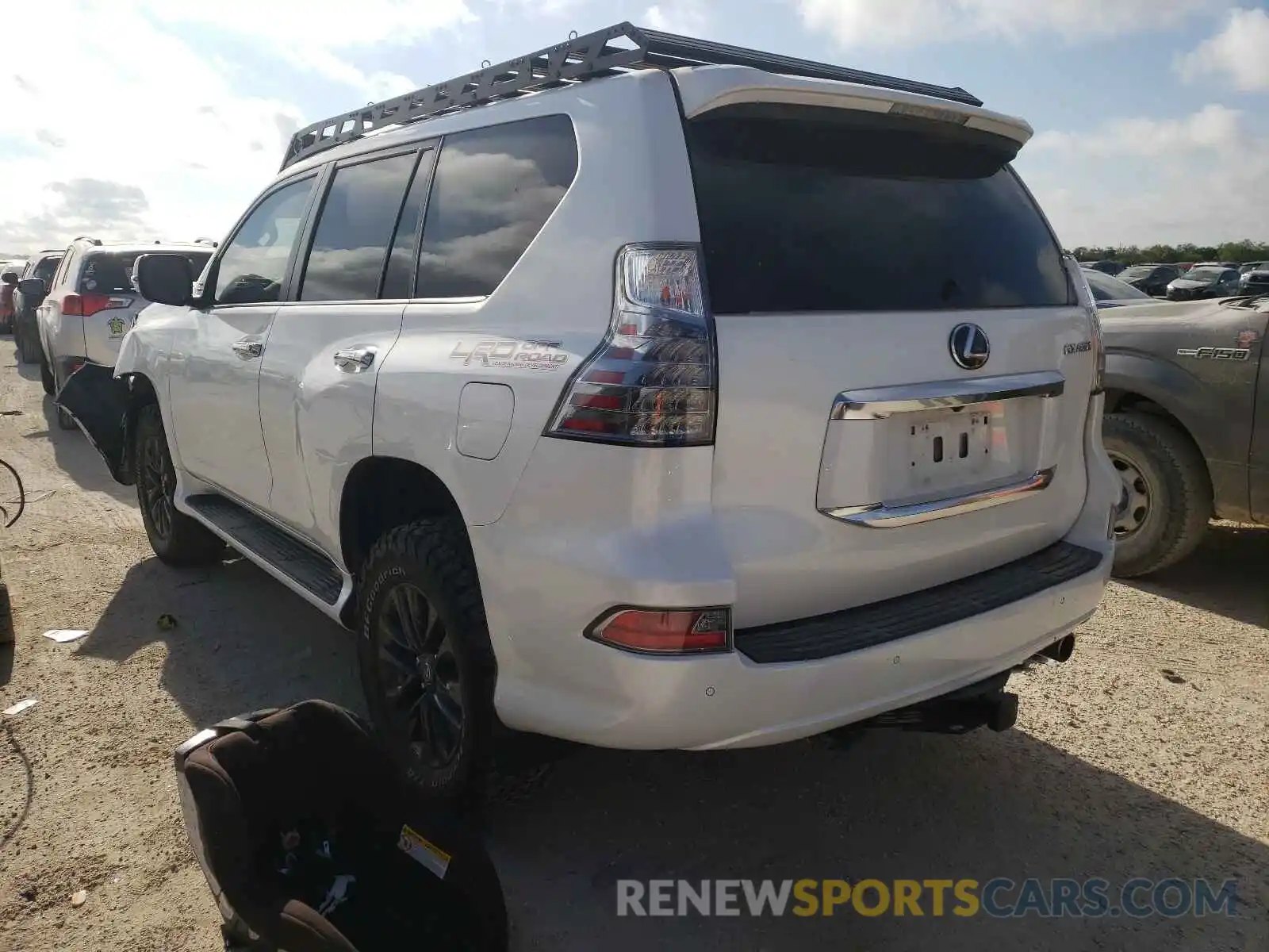 3 Photograph of a damaged car JTJAM7BX9L5242916 LEXUS GX 2020