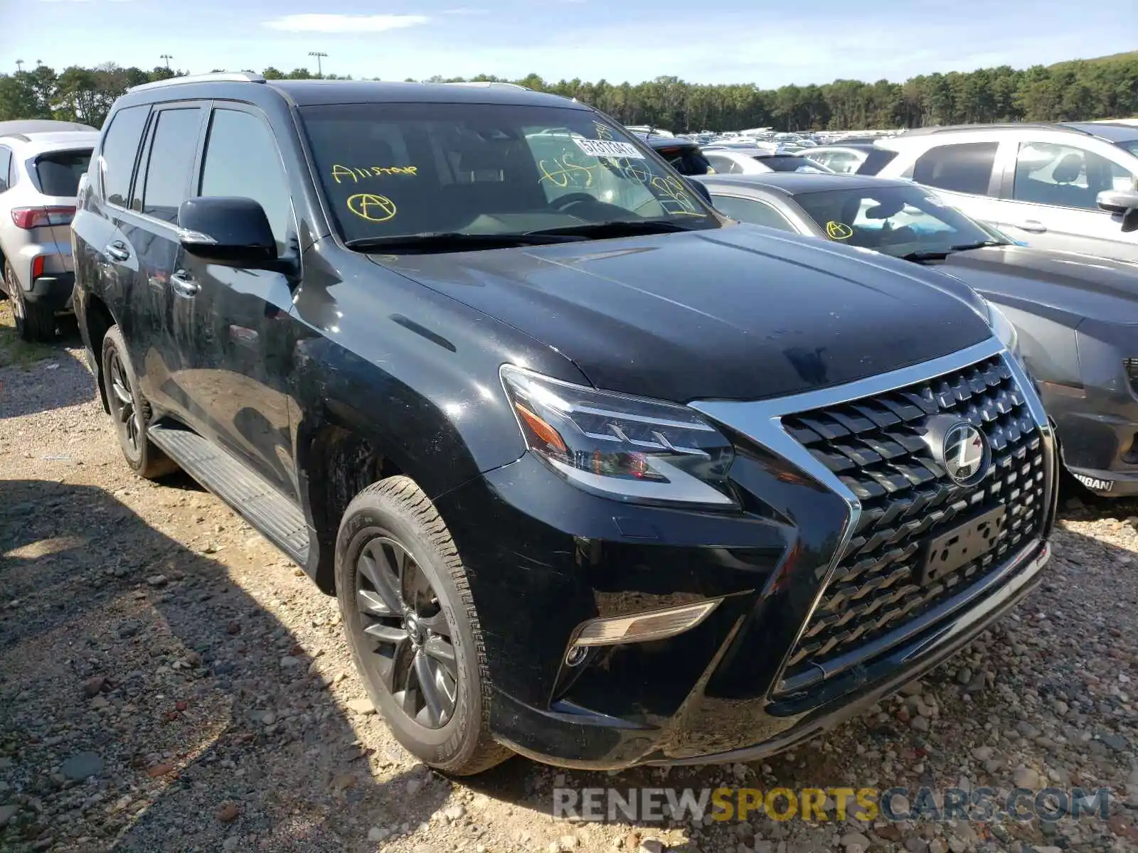 1 Photograph of a damaged car JTJAM7BX9L5248649 LEXUS GX 2020