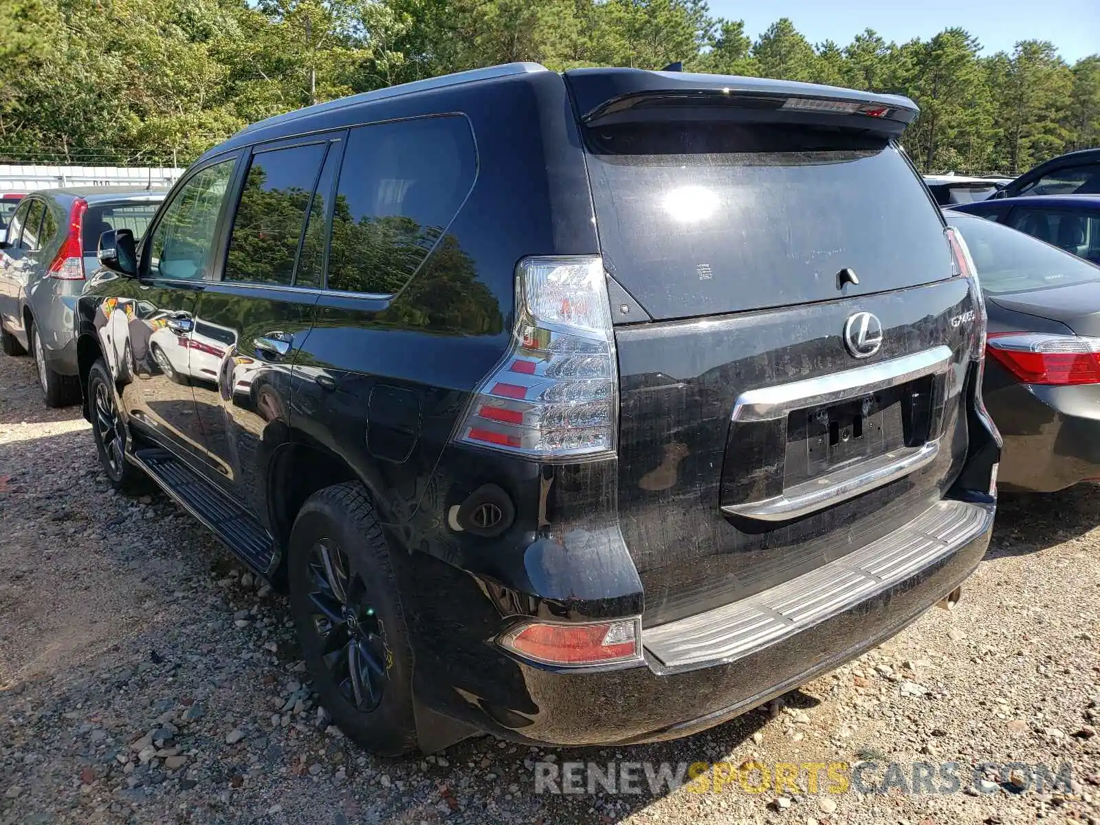 3 Photograph of a damaged car JTJAM7BX9L5248649 LEXUS GX 2020