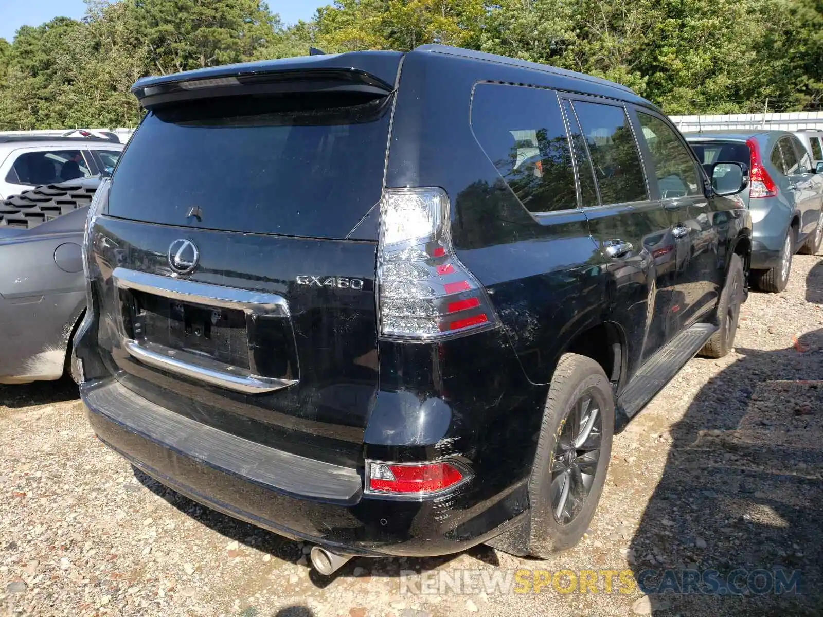 4 Фотография поврежденного автомобиля JTJAM7BX9L5248649 LEXUS GX 2020