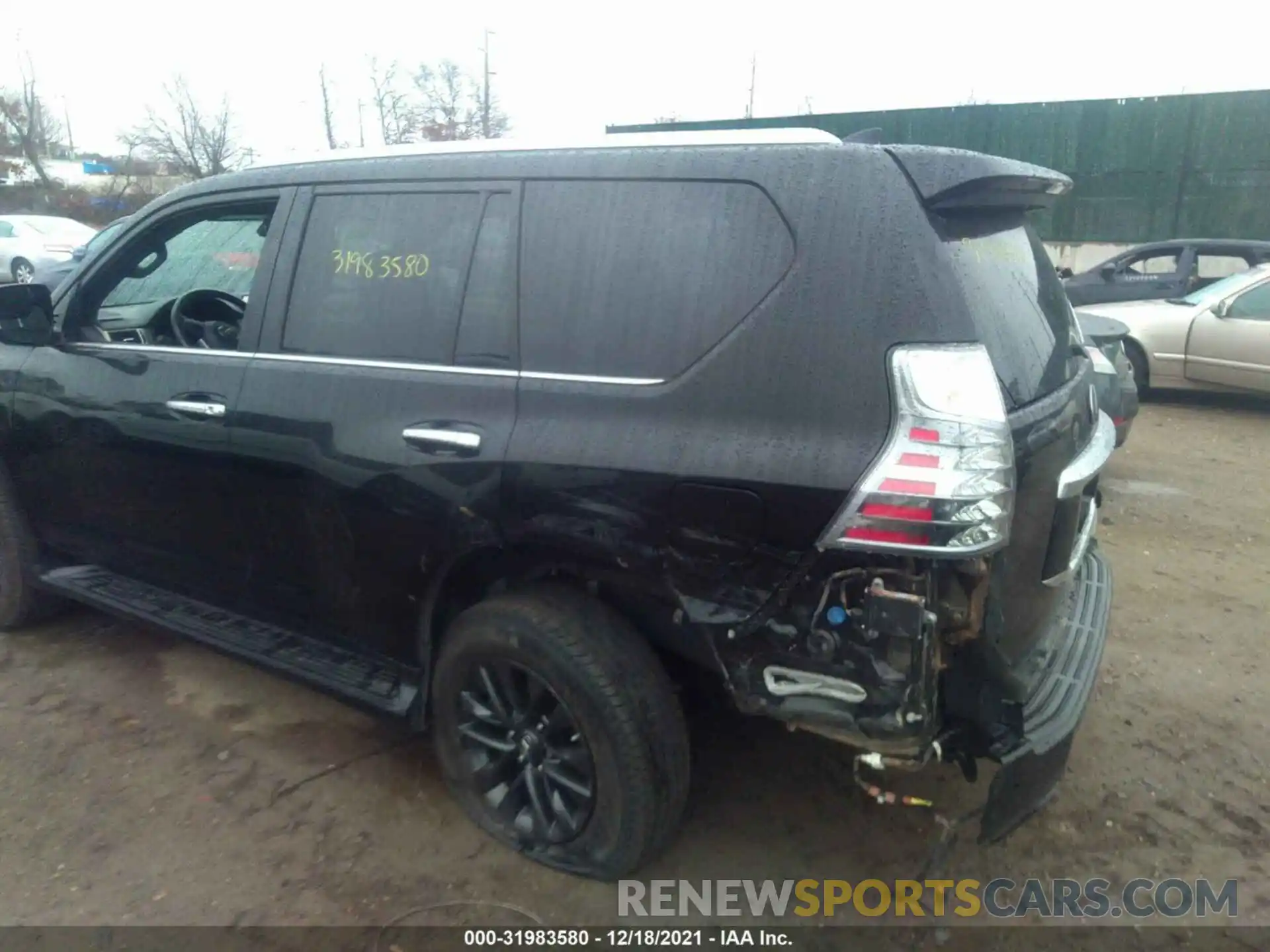 6 Фотография поврежденного автомобиля JTJAM7BX9L5252815 LEXUS GX 2020