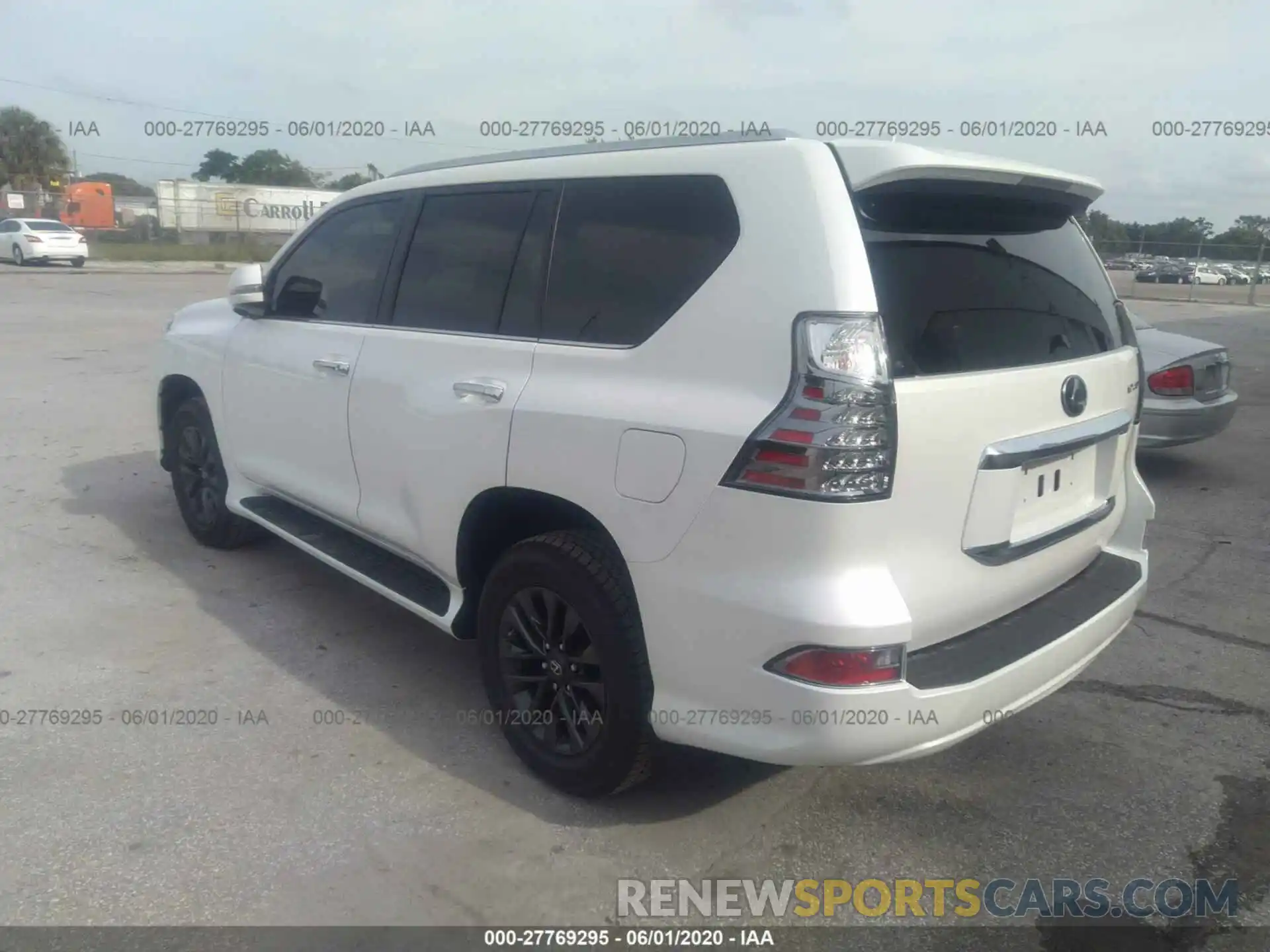 3 Фотография поврежденного автомобиля JTJAM7BX9L5252913 LEXUS GX 2020