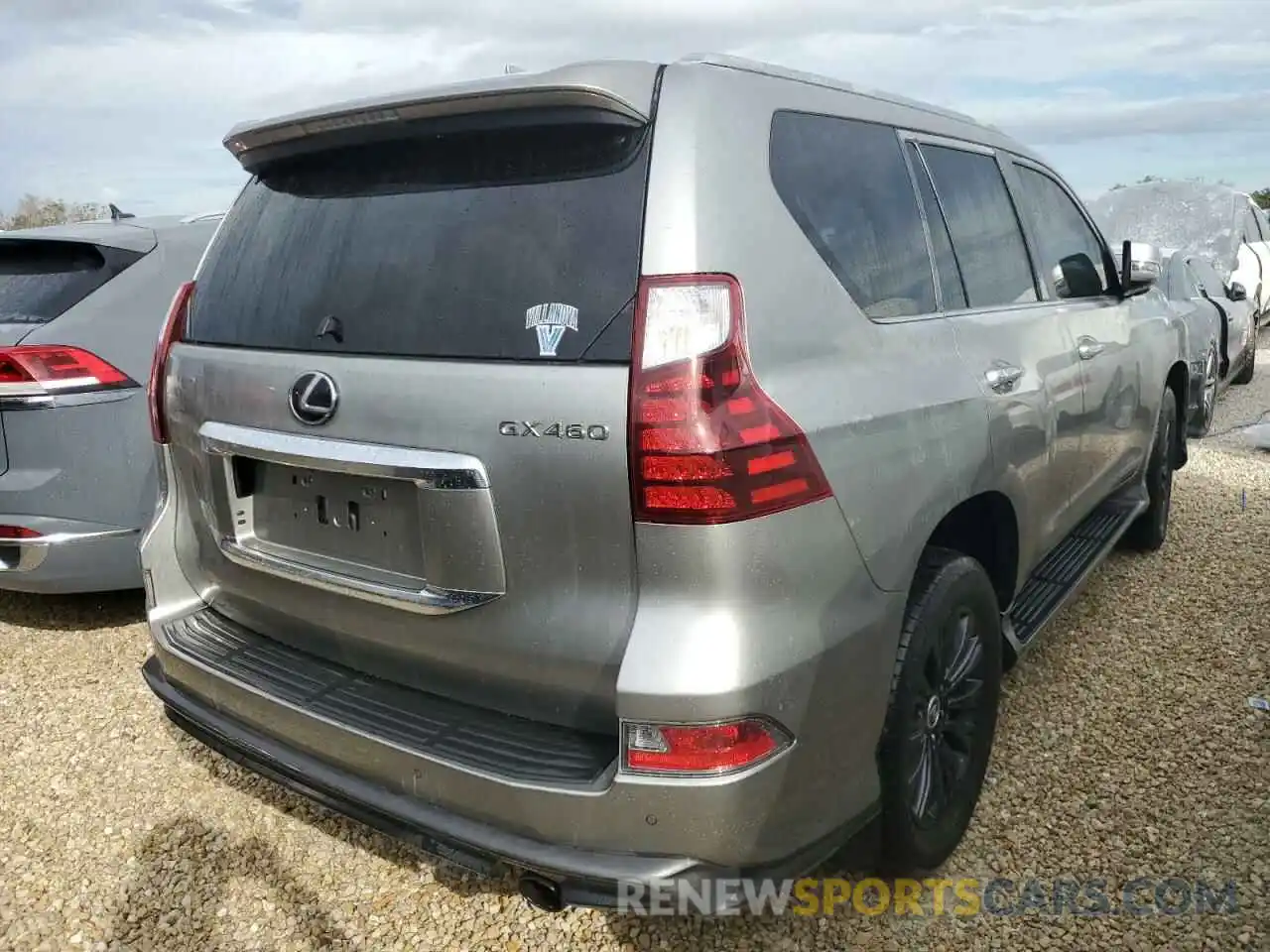 4 Photograph of a damaged car JTJAM7BX9L5255049 LEXUS GX 2020