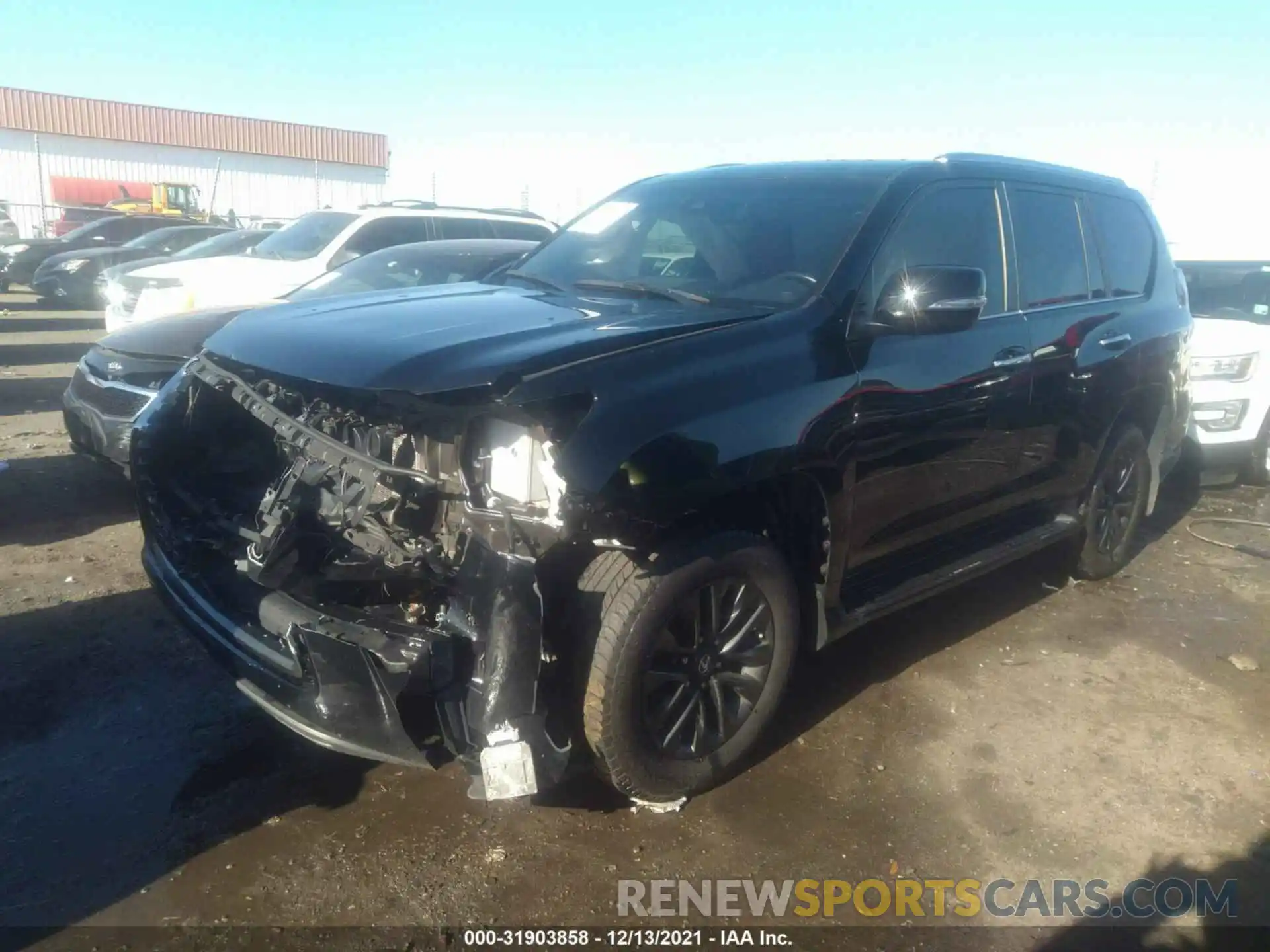 2 Photograph of a damaged car JTJAM7BX9L5255360 LEXUS GX 2020