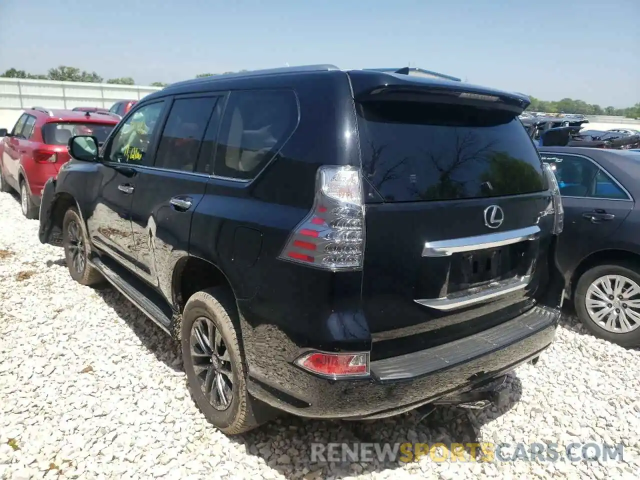 3 Photograph of a damaged car JTJAM7BX9L5256282 LEXUS GX 2020