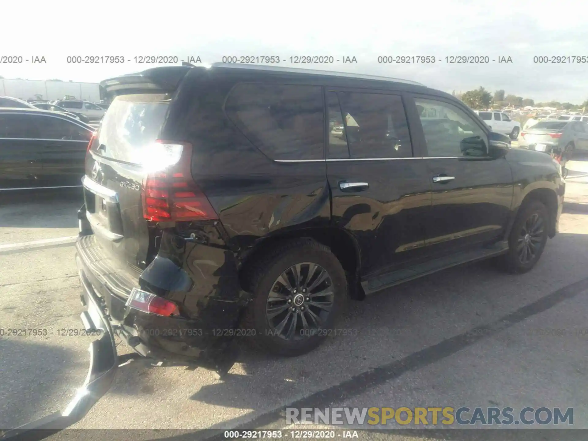 6 Photograph of a damaged car JTJAM7BX9L5257853 LEXUS GX 2020