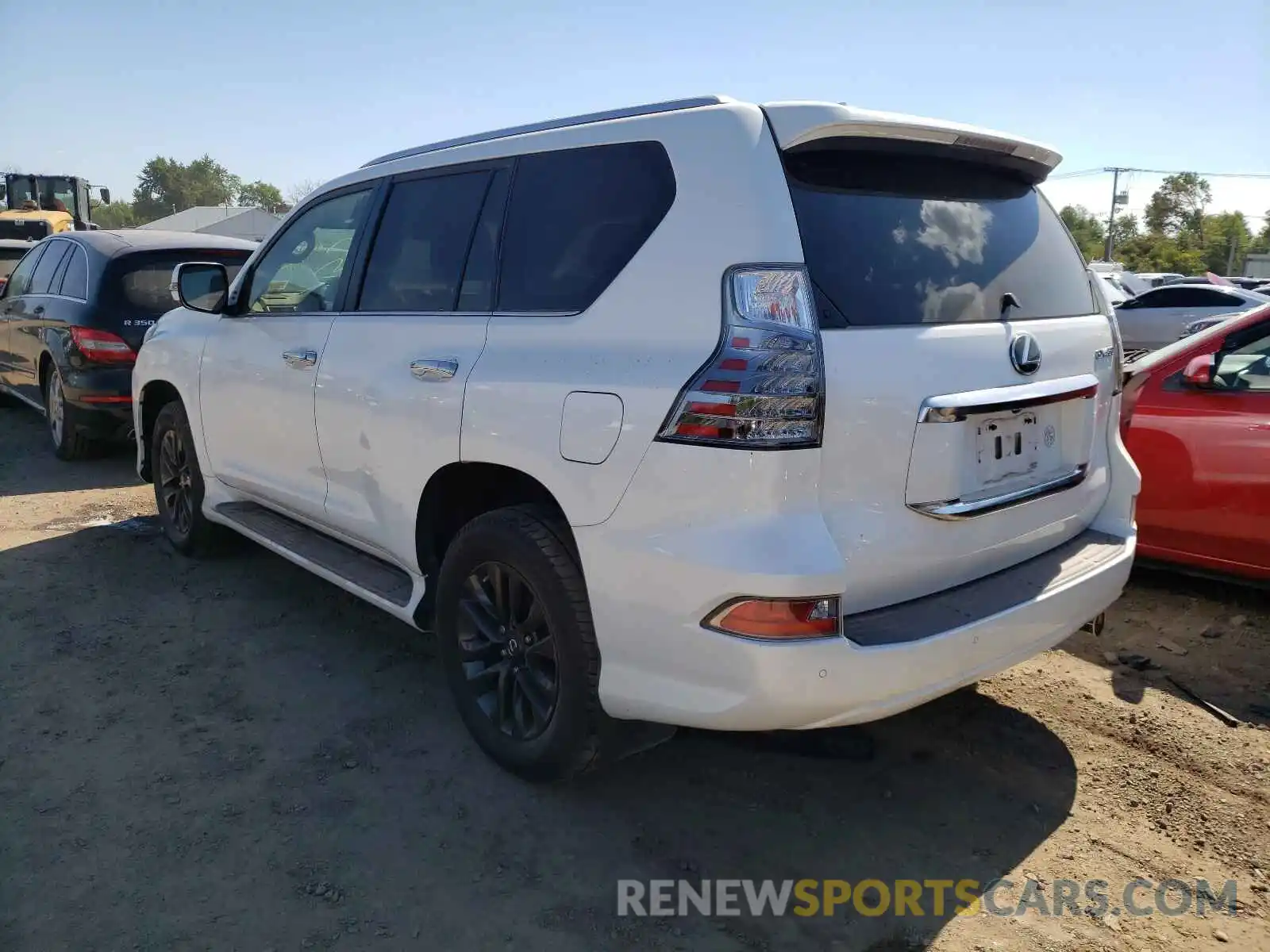 3 Photograph of a damaged car JTJAM7BX9L5258727 LEXUS GX 2020