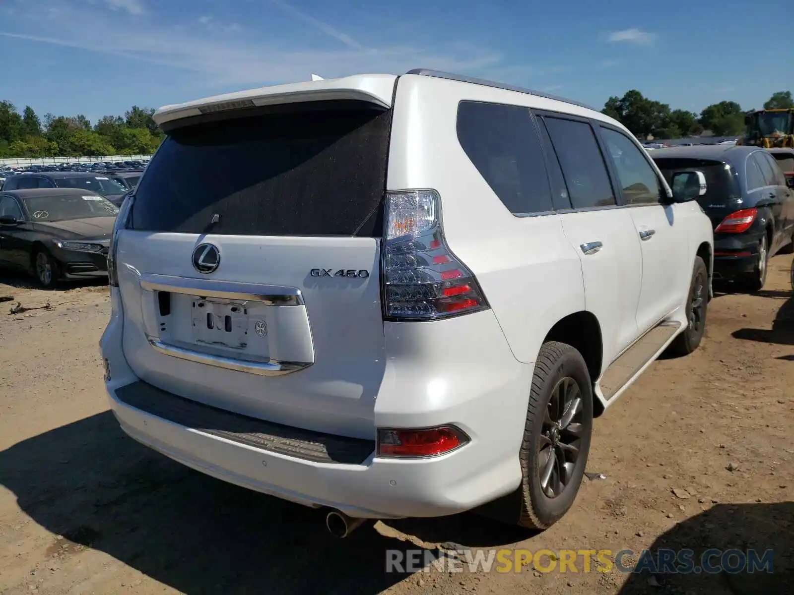 4 Фотография поврежденного автомобиля JTJAM7BX9L5258727 LEXUS GX 2020