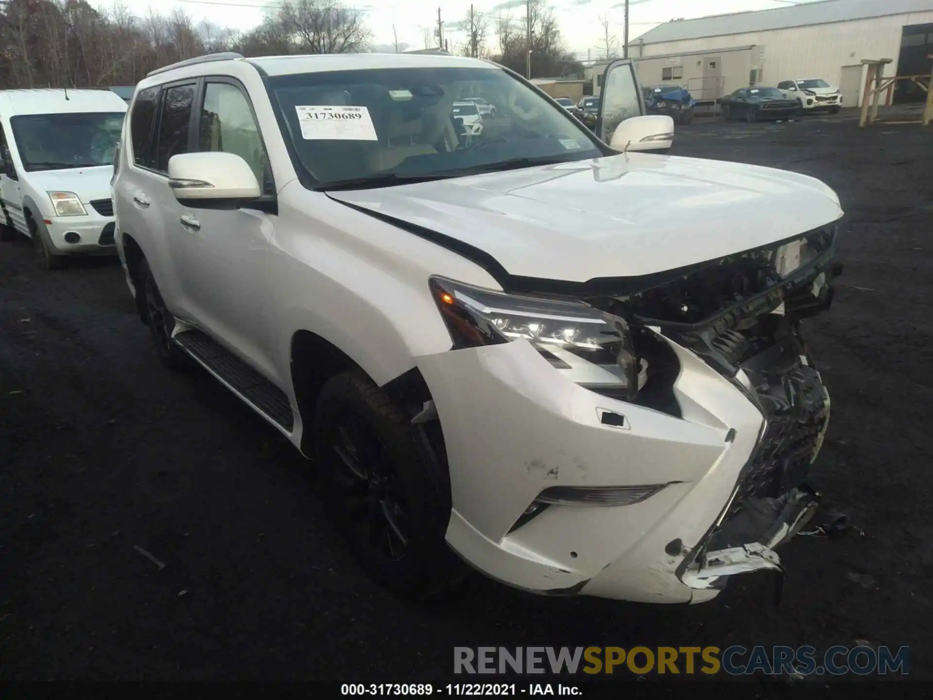 1 Photograph of a damaged car JTJAM7BX9L5259389 LEXUS GX 2020