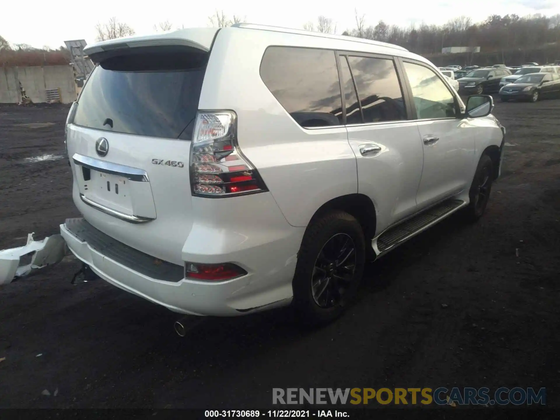 4 Фотография поврежденного автомобиля JTJAM7BX9L5259389 LEXUS GX 2020