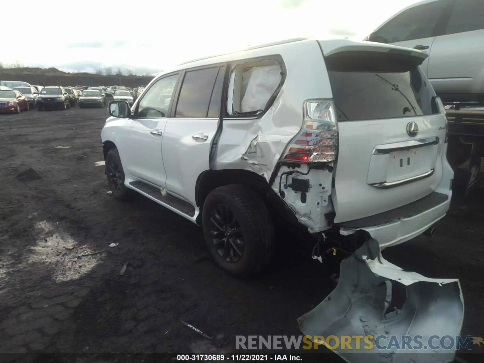 6 Фотография поврежденного автомобиля JTJAM7BX9L5259389 LEXUS GX 2020