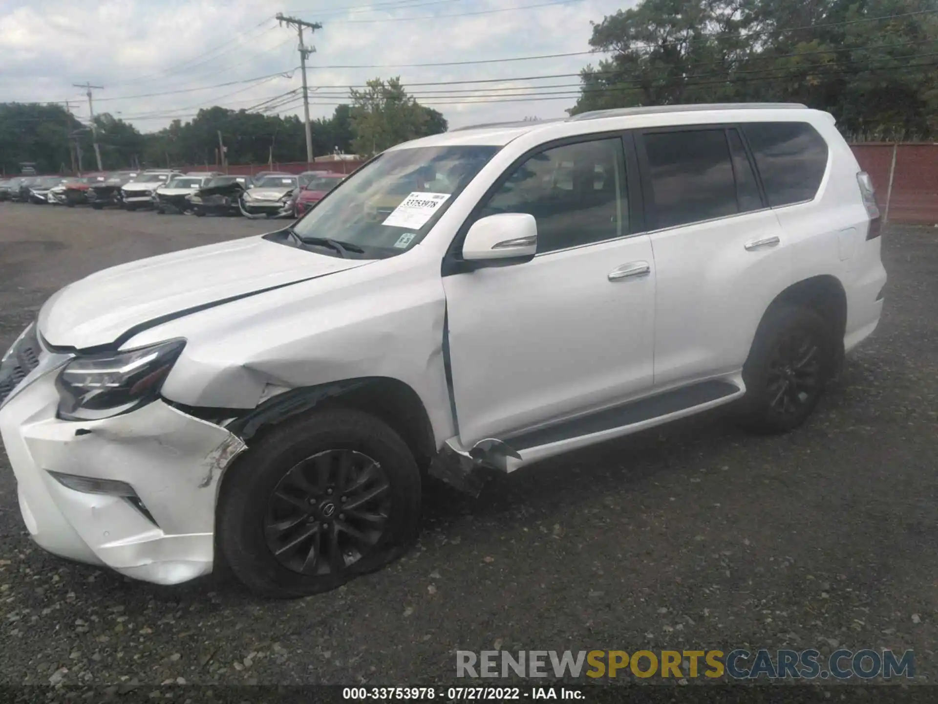 2 Photograph of a damaged car JTJAM7BX9L5264480 LEXUS GX 2020